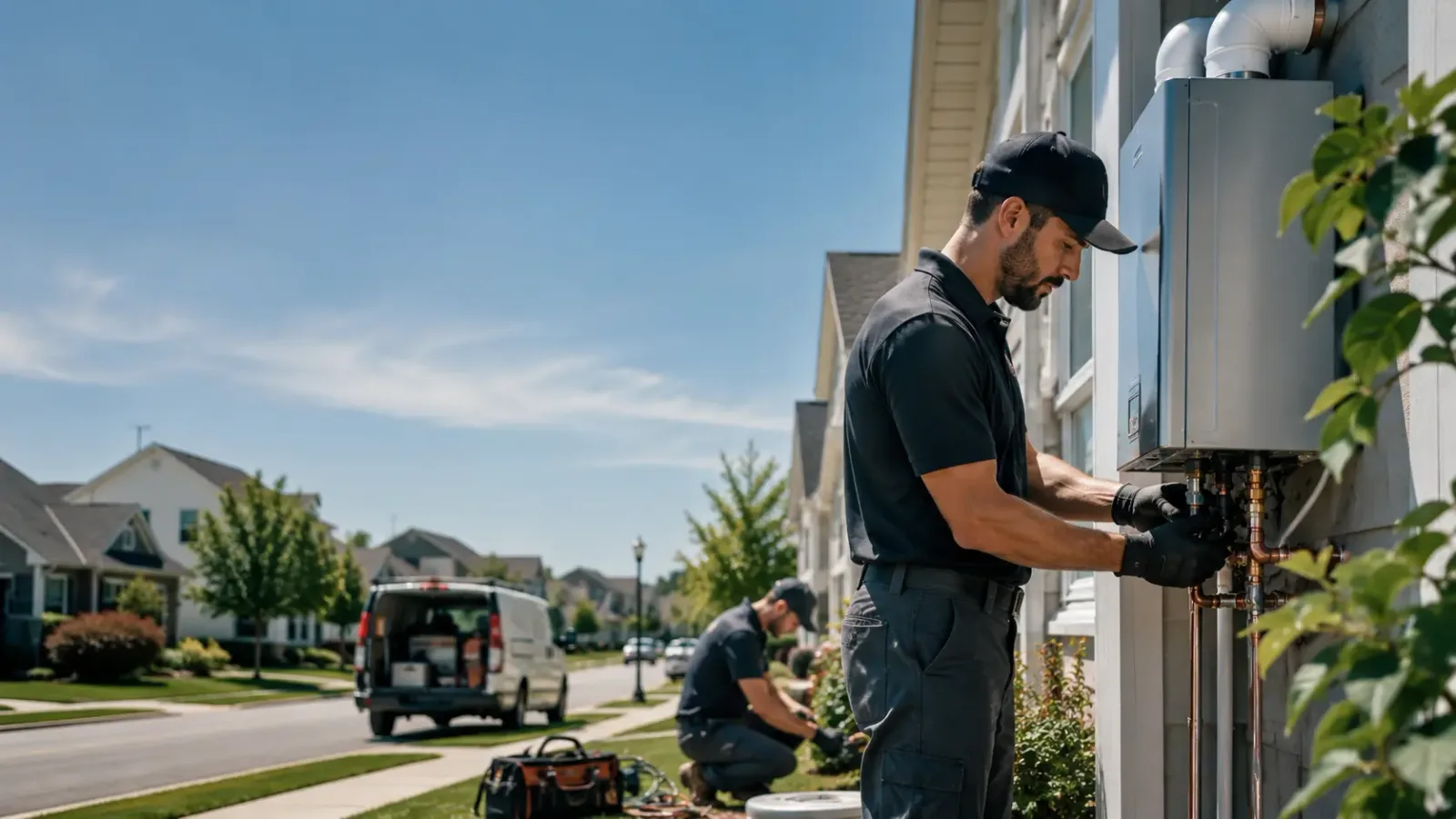 Tankless Water Heater Installation in Moreland, GA